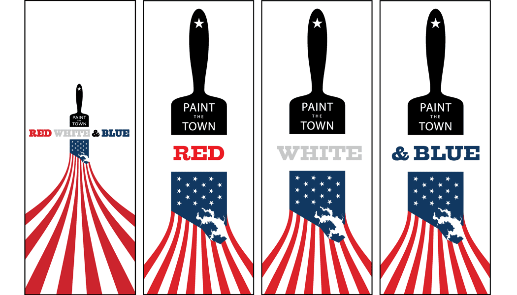 Logo banner design