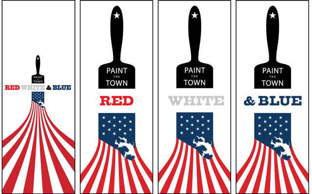 Logo banner design